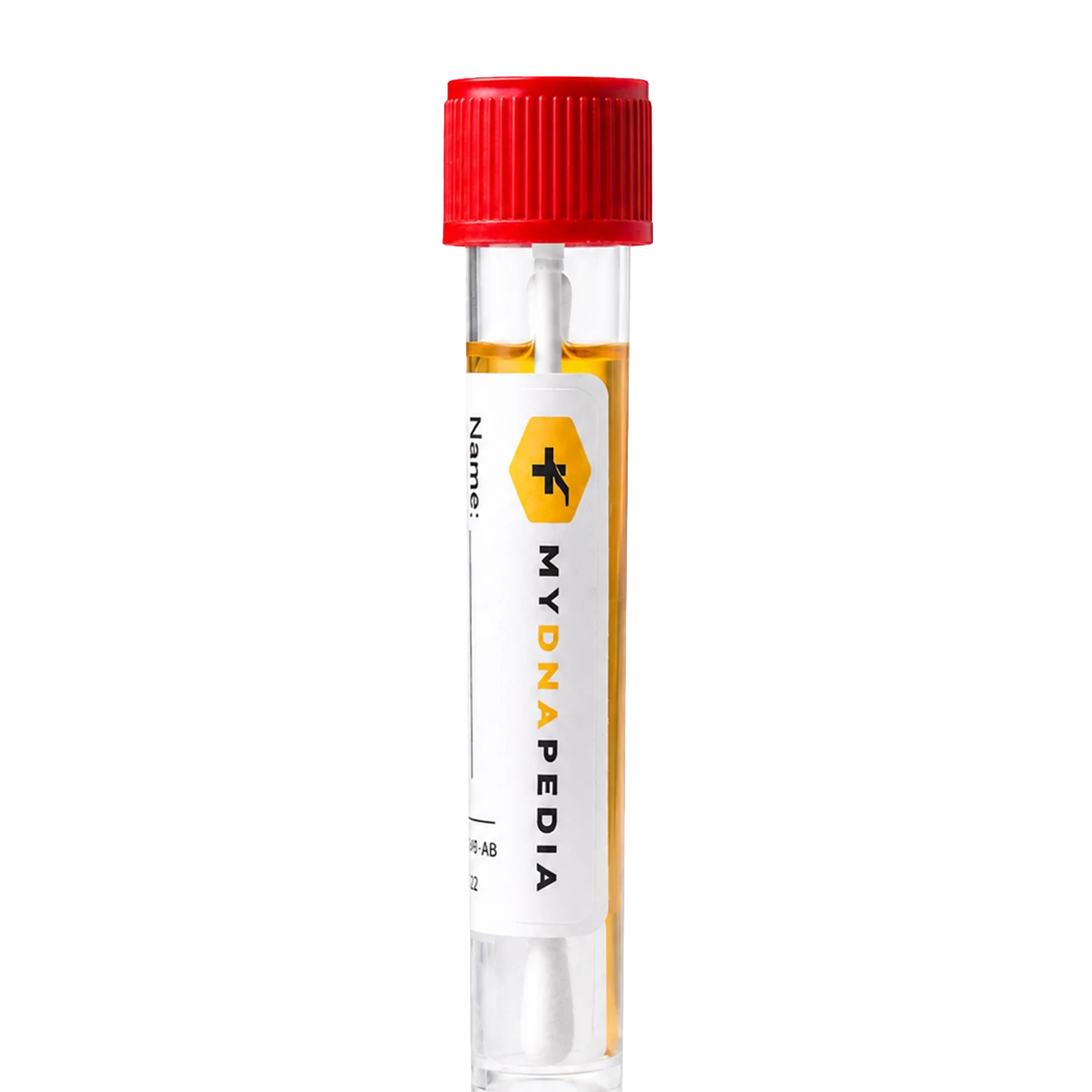 MyDNAPedia prepaid swab collection tube for return post